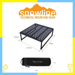 【Snowline】 Cube Ground Table 矮腳露營桌 #SN85UTA029BK